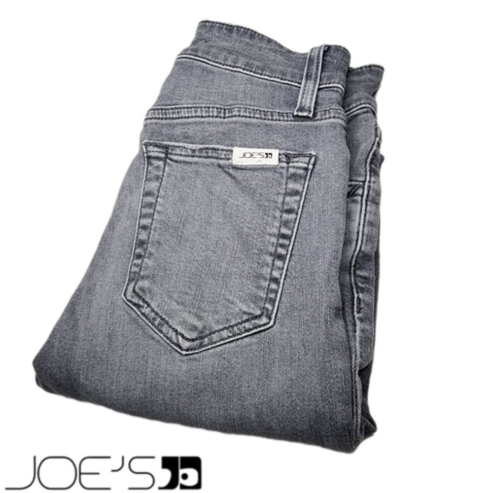 JOE'S JEANS Womens Grey High Rise Skinny Ankle Denim‎ Jeans - Size 24